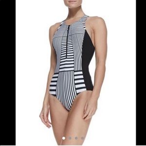CLOVER CANYON One Piece Zip Swim